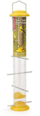 Stokes Select 38169 Topsy Turvy Finch Bird Feeder Eight Perches - Yellow - Brand New