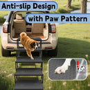 YACONA DOG STAIRS FOR CAR DOG STEPS FOR CAR WITH UPGRADED LOAD-BEARING CAPACITY - Like New