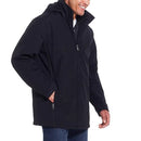 Weatherproof Men’s Ultra Tech Removable Fleece Lined Hood Jacket (Black,Small) - Brand New