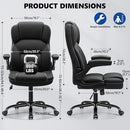 FELIXKING PU LEATHER EXECUTIVE OFFICE CHAIR ERGONOMIC HIGH-BACK COMPUTER GAMING - Like New