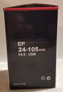 EF THERMAL 4.0 FL. OZ. COFFEE MUG EF24-105MM CAMERA LENS - BLACK - Brand New