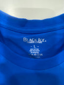 BLACK ICE PLAIN SHORT SLEEVE T-SHIRT, ROYAL- SIZE: MEN L - ROYAL - Brand New
