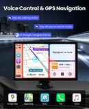 UNBRANDED PORTABLE APPLE CARPLAY 9" SCREEN CAR STEREO WITH 4K DASH CAM/REAR CAM - Like New