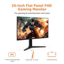 AMAZON BASICS 24" (23.8" Viewable) FHD 1080P 165Hz VESA - Scratch & Dent
