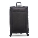 AMERICAN TOURISTER PHENOM SOFTSIDE LARGE CHECKED SPINNER SUITCASE - BLACK - Like New