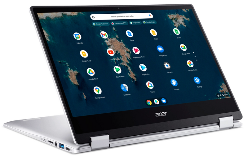 Acer Chromebook Spin 314 14 FHD 4 128GB Intel N6000 CP314-1HN-P5NE - Silver New