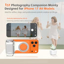 COMITOK MOCA IPHONE CAMERA GRIP FOR NATIVE REMOVABLE REMOTE MAGNETIC - WHITE - Brand New