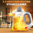 DREAMNATURE MULTI-SURFACE HANDHELD PRESSURIZED STEAM CLEANER - 15.2OZ - GRAY - Like New