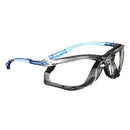 3M SAFETY GLASSES VIRTUA CCS ANSI Z87 ANTI-FOG CLEAR LENS BLUE FRAME - CLEAR - Brand New