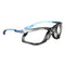 3M SAFETY GLASSES VIRTUA CCS ANSI Z87 ANTI-FOG CLEAR LENS BLUE FRAME - CLEAR - Brand New