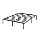 PrimaSleep Foldable Metal Platform Bed Frame, 14 Inch Steel Mattress B084QGBTYG - Brand New