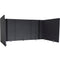 LUMEAH ADJUSTABLE DESK SCREEN WITH RETURNS POLYESTER ASH LUAD48301A - Brand New