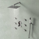 EVERSTEIN WALL MOUNTED SHOWER FAUCET LCD RAIN SHOWER SYSTEM - BRUSHED NICKEL - Like New