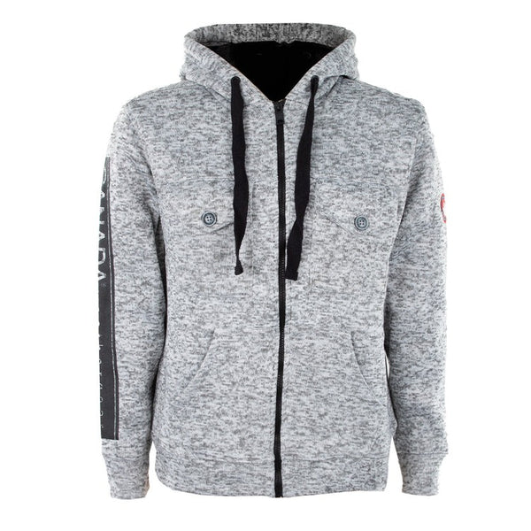 CANADA WEATHER GEAR MEN'S FULL ZIP HOODIE, LIGHT GRAY, EXTRA LARGE, CWG886Y754 - Brand New