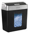 ATIVA 8-SHEET MICRO-CUT LIFT-OFF SHREDDER WITH HANDLE - BLACK/SILVER - Brand New