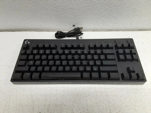 LOGITECH G PRO TKL Wired Gaming Keyboard 820-009155 - BLACK - Like New