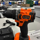 PARRIOR 20V CORDLESS IMPACT DRILL - ORANGE/BLACK - Brand New