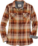 Legendary Whitetails Womens Cottage Escape Flannel Long Sleeve - Brand New