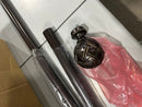 YCOLNARFLIR ADJUSTABLE SINGLE CURTAIN ROD - BROWN - Like New