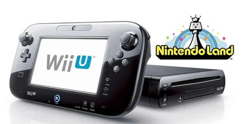 NINTENDO WII U CONSOLE - 32GB BLACK DELUXE SET WUPSKAFB - Scratch & Dent