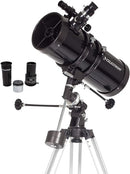 Celestron PowerSeeker 127EQ Telescope German Equatorial Telescope 21049 - Black Like New