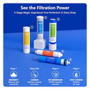 EXPRESS WATER RO5DX, 5-STAGE UNDER SINK REVERSE OSMOSIS SYSTEM, 50 GPD - MULTI - Brand New