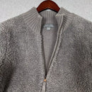 BAREFOOT DREAMS COZYCHIC GRAY MIXED SHEARLING PULLOVER SWEATER 2X - GLACIER GRAY - Brand New