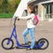 GOPLUS YOUTH KICK SCOOTER KIDS KICK SCOOTER W/ 12-INCH WHEELS 8+ - BLUE - Like New