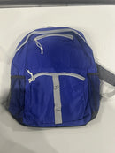 MODA WEST 17" BACKPACK - BLUE/GRAY/BLACK - Brand New
