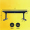 HULKFIT HEAVY-DUTY ADJUSTABLE UTILITY FLAT INCLINE DECLINE WEIGHT BENCH - BLACK - Like New
