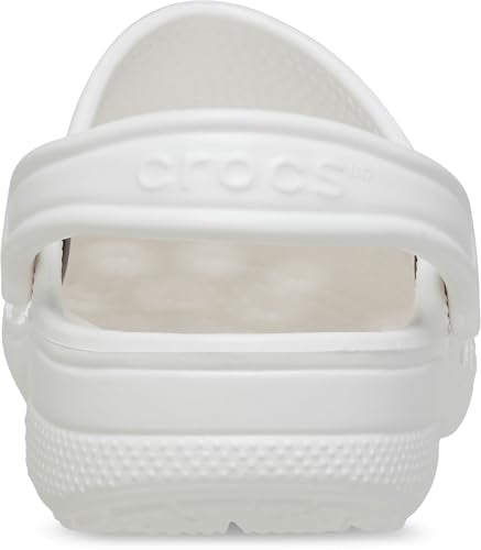 CROCS UNISEX ADULT BAYA CLOGS - SIZE: MEN 11 WOMEN 13 - WHITE - Like New