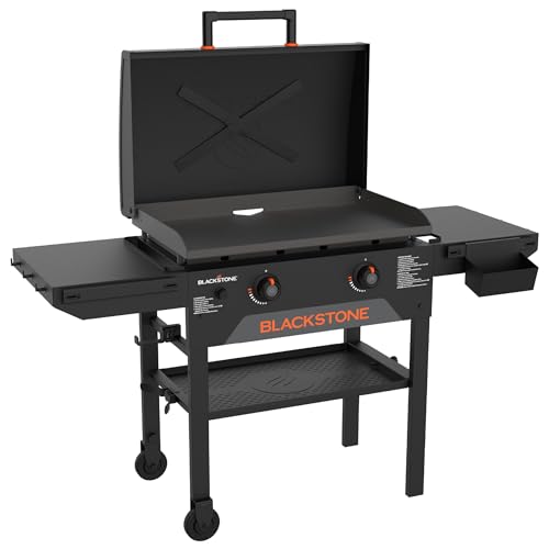 BLACKSTONE 2287 ORIGINAL OMNIVORE GRIDDLE WITH HOOD 28" - BLACK - Like New
