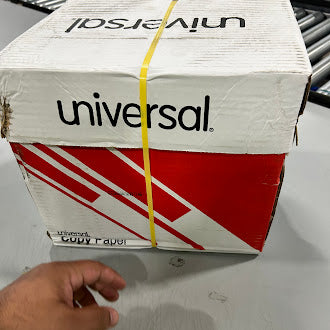 UNIVERSAL 8.5 IN. X 11 IN. 20 LB BOND WEIGHT COPY PAPER (5/CARTON) - WHITE - Brand New