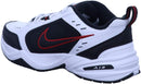 NIKE MEN'S AIR MONARCH IV GYMNASTICS SHOE - SIZE: MEN 11.5 - WHITE BLACK RED - Like New