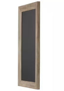 DESIGNOVATION BEATRICE CHALKBOARD 13"X23" MEMO BOARD - RUSTIC BROWN - Like New