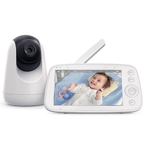 HiPP Baby Monitor 5" 720P Video Baby Monitor Tilt-Zoom Camera - Scratch & Dent