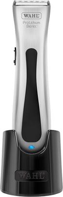 Wahl Professional 08841-724 Beret Cordless Ultra Quiet Electric Trimmer - Silver - Like New