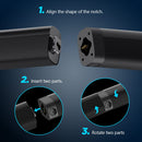 MEKOKA KY8000 SOUND BAR, 2 IN 1 SEPARABLE & 60W SOUNDBAR FOR SMART TV - BLACK - Like New
