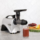 Omega NC800HDS Cold Press Juicer Machine Dual-Stage 150 W - Silver - Like New