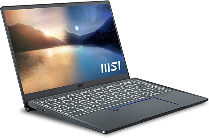 MSI PRESTIGE 14 EVO A11M FHD I7-1195G7 32 1TB SSD A11MO-055US - GRAY - Like New