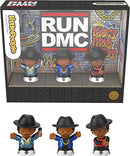 LITTLE PEOPLE COLLECTOR RUN DMC, SET OF 3 FIGURES STYLED LIKE THE ICONIC HIP HOP - Brand New
