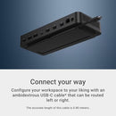 DELL PRO DOCK WD25 USB TYPE-C WITH DP ALT MODE CONNECTOR - BLACK - Like New