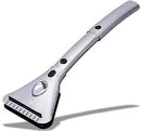 ZONETECH HEATED CAR WINDOW ICE/SNOW SCRAPER EXTENDABLE - SN0009 - SILVER - Like New