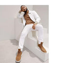 SPERRY JOHN LEGEND MEN'S COMMODORE FASHION BOOT SIZE: MEN 12, STS23903 - BONE - Like New