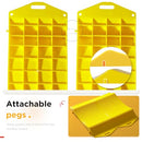 HANTINSTOM TIRE SAVER RAMPS - SET OF 4 PACK ANTI-SLIP DESIGN TIRE-SAVE - YELLOW - Like New