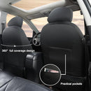 GIANT PANDA Car Seat Cover Luxury Faux Leatherette B092LJ2WDP - Gray - Brand New