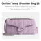 COACH QUILTED TABBY SHOULDER BAG 26 WITH CHAIN SOFT PURPLE - SOFT PURPLE - Brand New