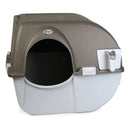 OMEGA PAW ROLL 'N CLEAN SELF CLEANING LITTER BOX NRA15-V5.0 - GREY - Like New