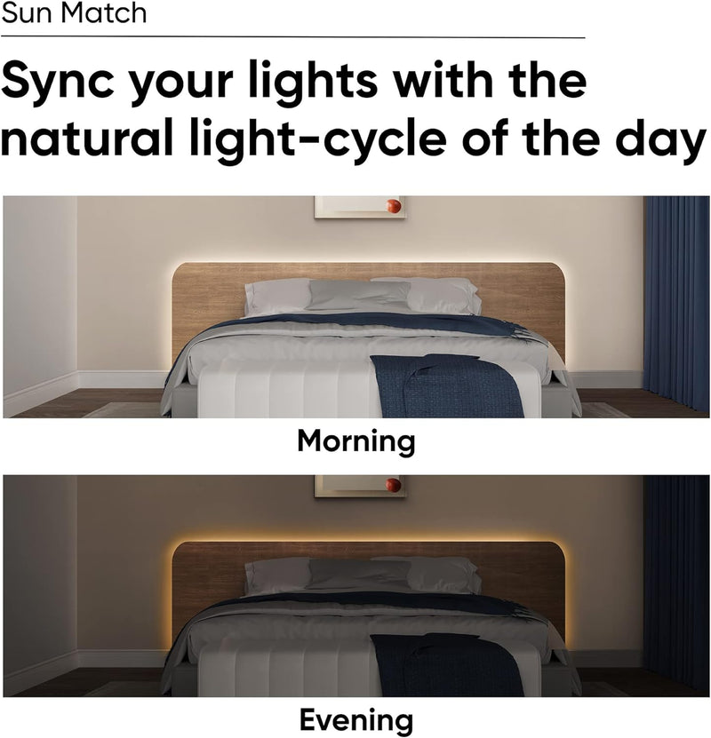 Wyze Light Strip, 32.8ft WiFi LED Strip Lights, 2 Rolls of 16.4ft - WLPSTG-10 - Like New