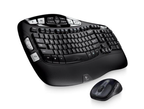 Logitech MK550 Wireless Wave K350 Keyboard and Mouse Combo - Scratch & Dent